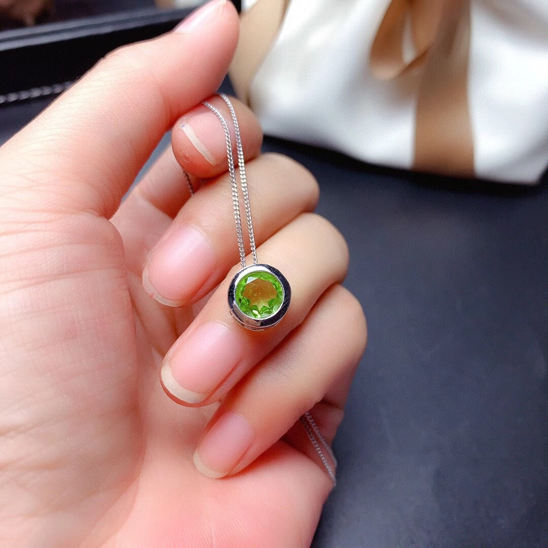 Collana peridoto