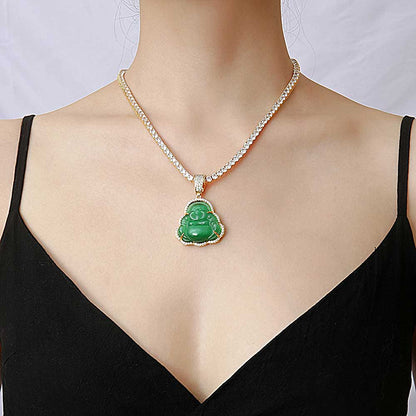 Collana Buddha con opale