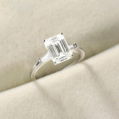 Anello smeraldo zircone da donna