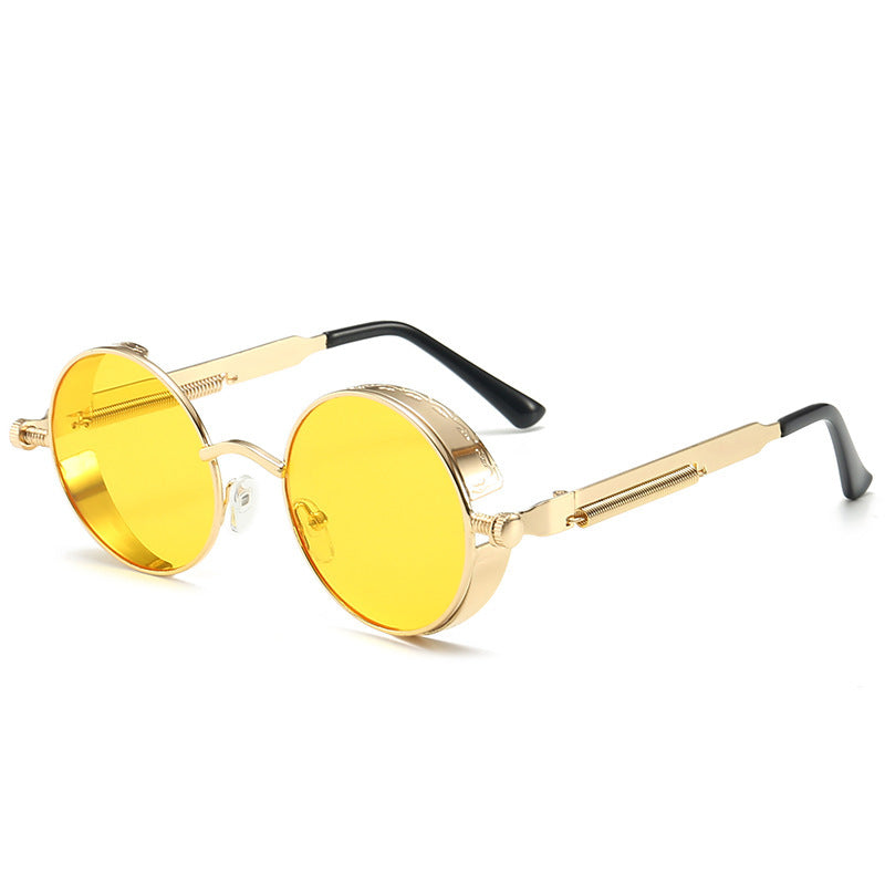 Occhiali da sole retrò hipster punk