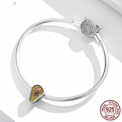 Charms avocado argento 925