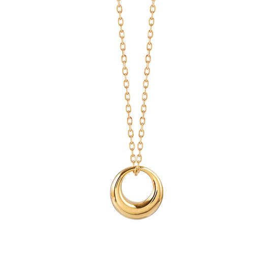 Collana geometrica circolare da donna
