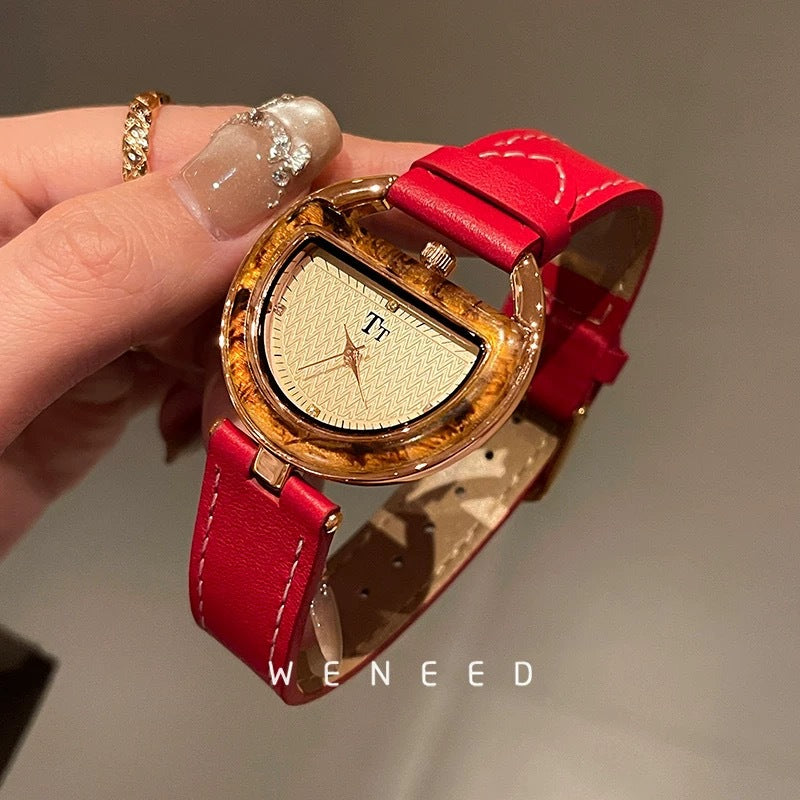 Orologio donna pelle elegante