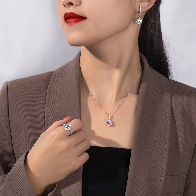 Set 3 pezzi argento 925