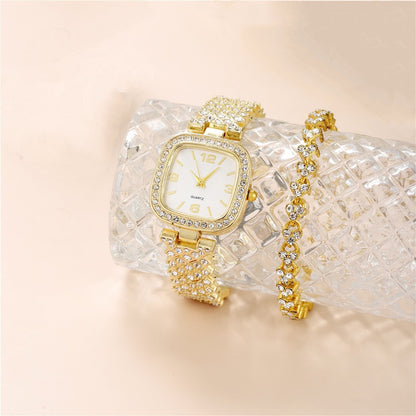 Orologio quadrato braccialetto