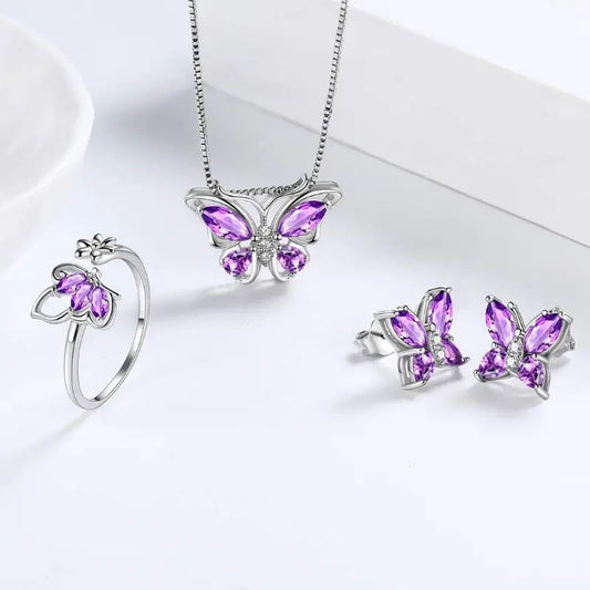 Anello farfalla da donna