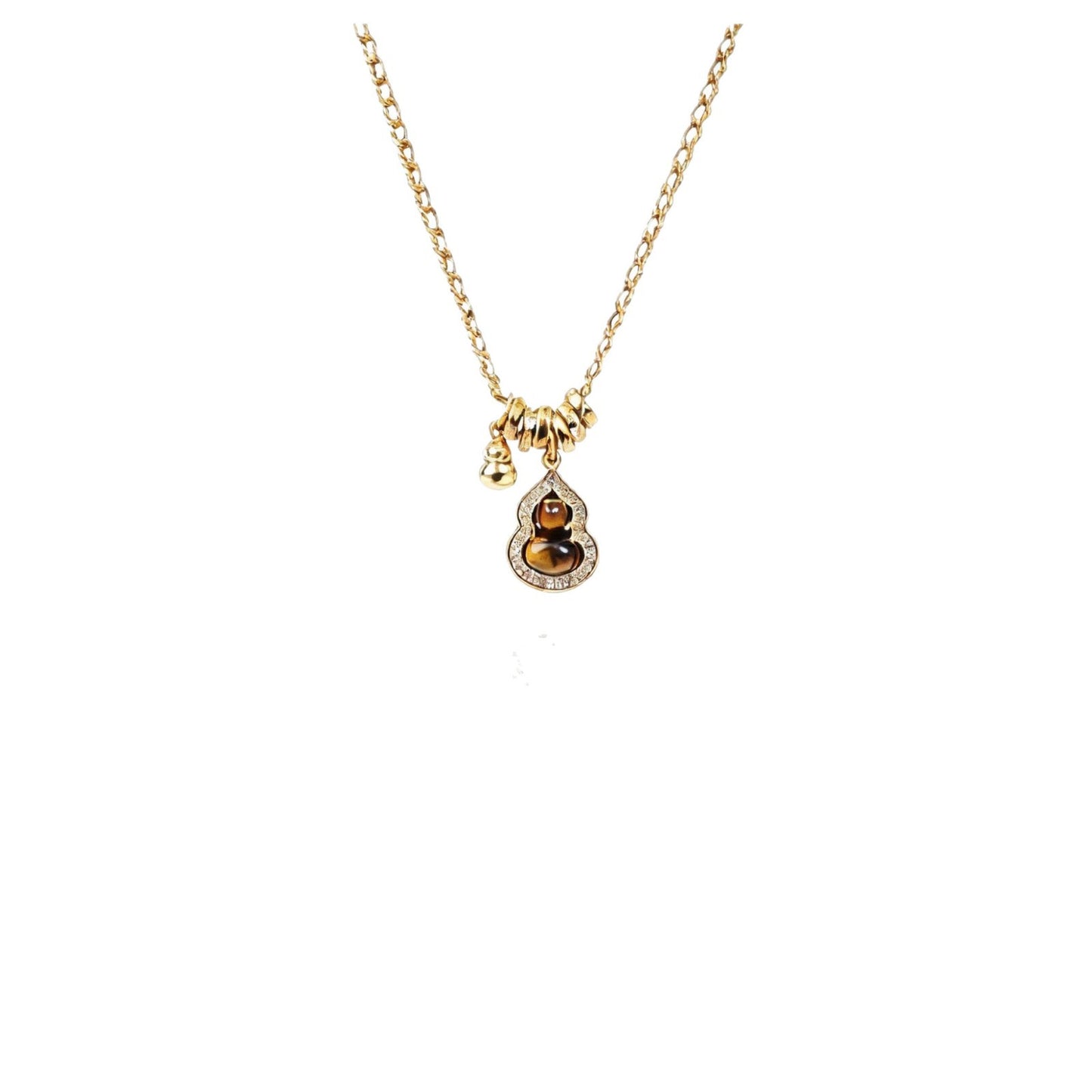 Collana in occhio di tigre