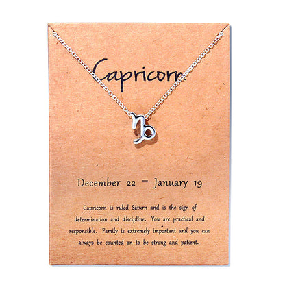 Collana segno zodiacale da donna