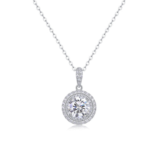 Collana alone e moissanite