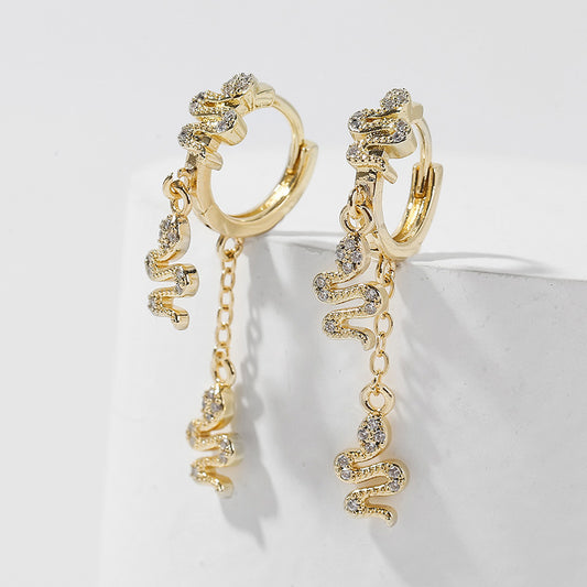 Orecchini zodiaco placcati oro