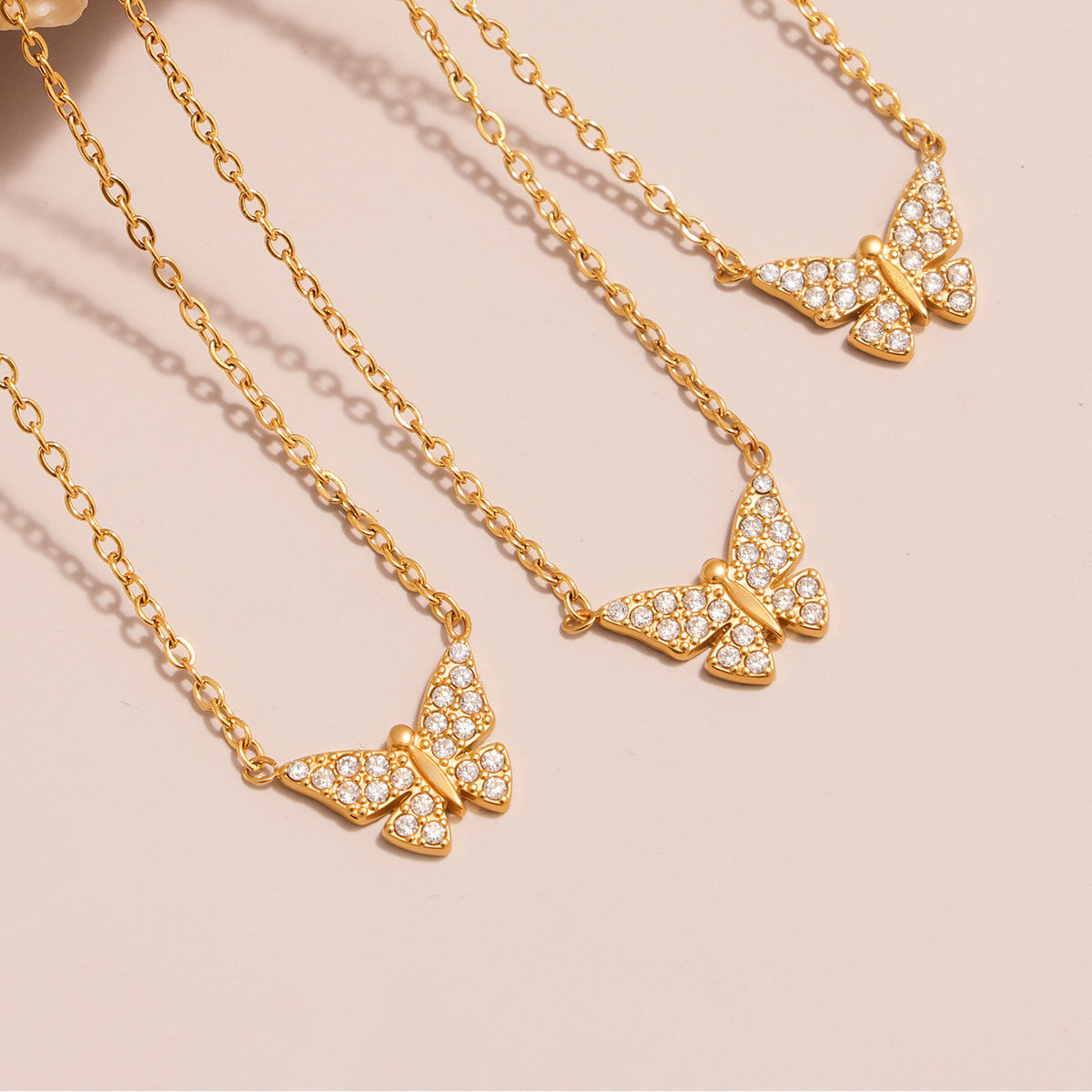 Collana e Bracciale Farfalla