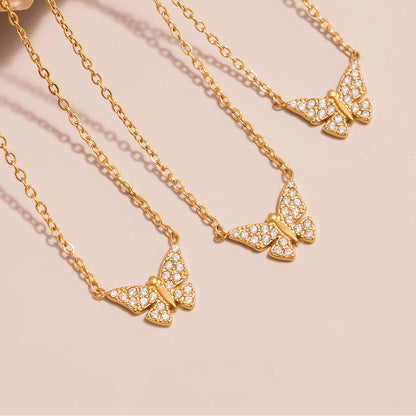 Collana e Bracciale Farfalla