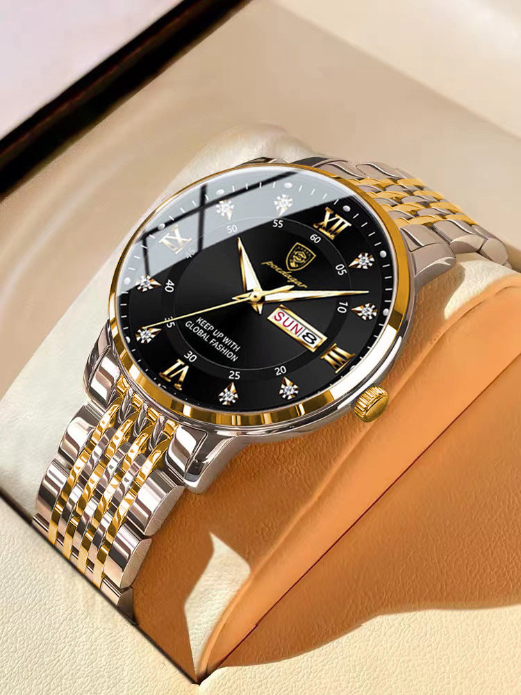 Orologio da uomo luminoso stile coreano