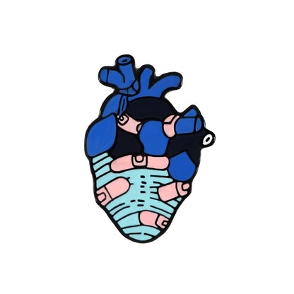 Spilla cartoon semplice
