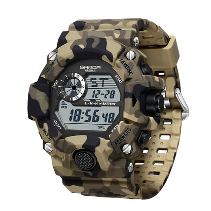 Orologio sportivo mimetico multifunzionale