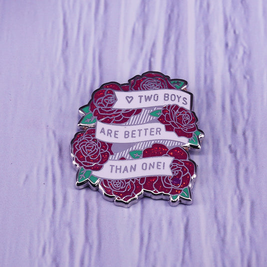 Charm fiore glitter