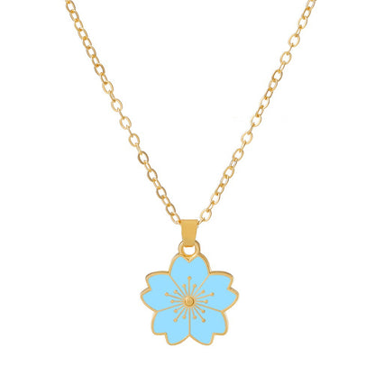 Collana fiore di ciliegio