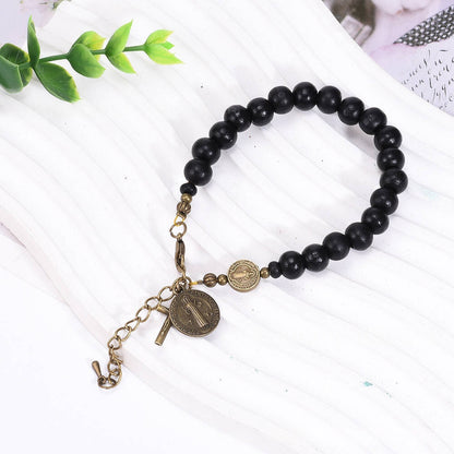 Bracciale rosario San Benedetto