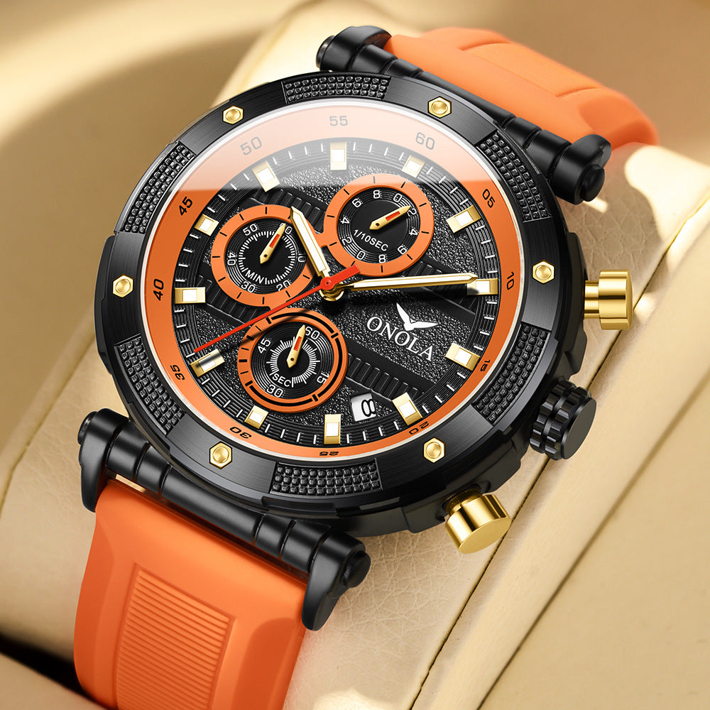 Orologio multifunzione impermeabile con cinturino in tela