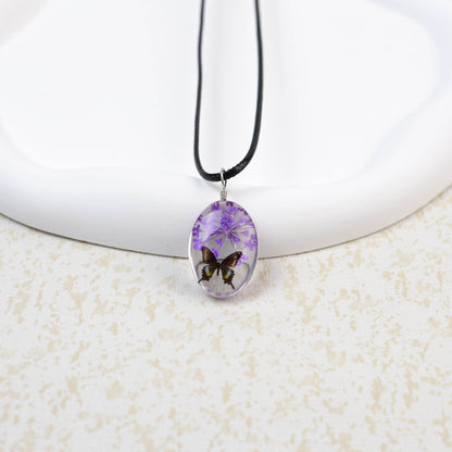 Collana Farfalla e Fiore