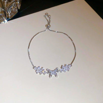 Bracciale farfalla fiore