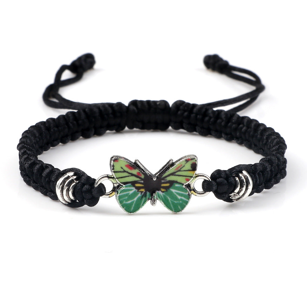 Bracciale Intrecciato Farfalla