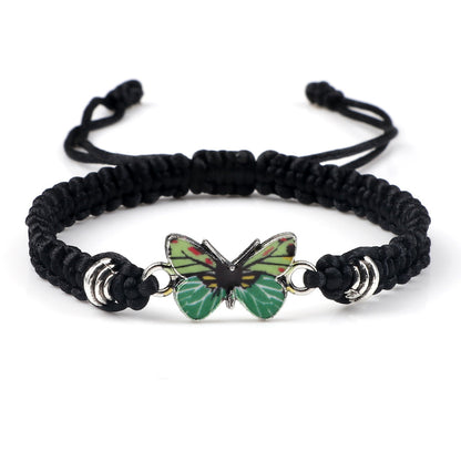 Bracciale Intrecciato Farfalla
