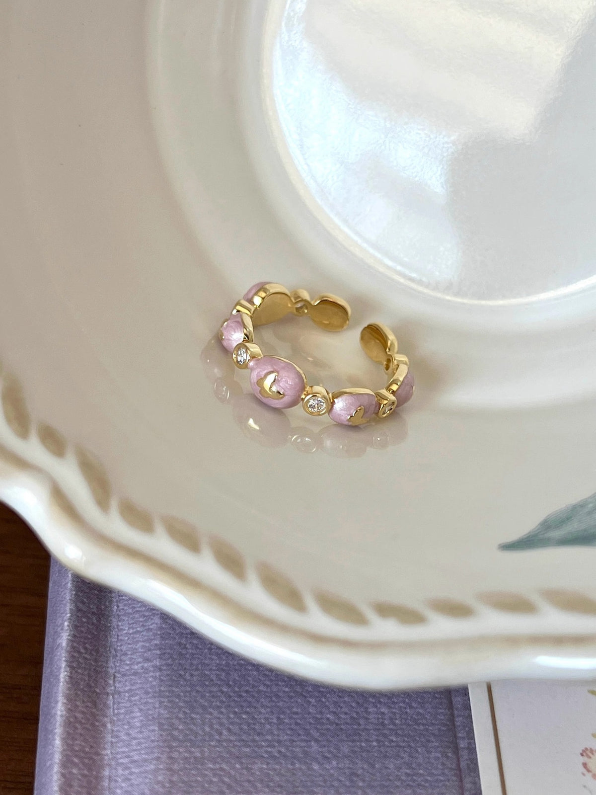 Anello farfalla stile coreano