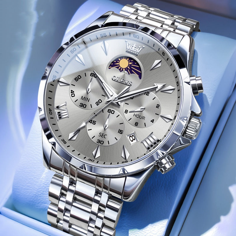 Orologio sportivo multifunzione al quarzo da svago