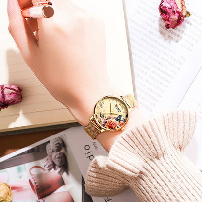 Orologio da donna impermeabile con cinturino