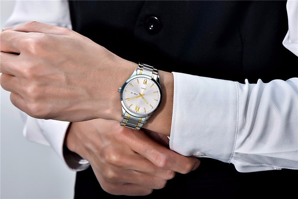 Orologio impermeabile business al quarzo