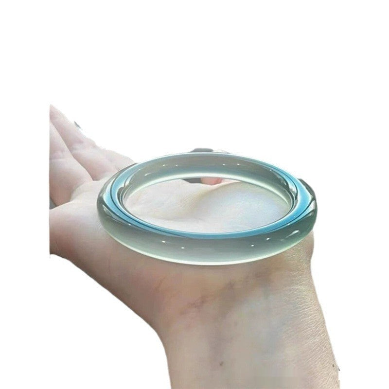 Bracciale agata blu
