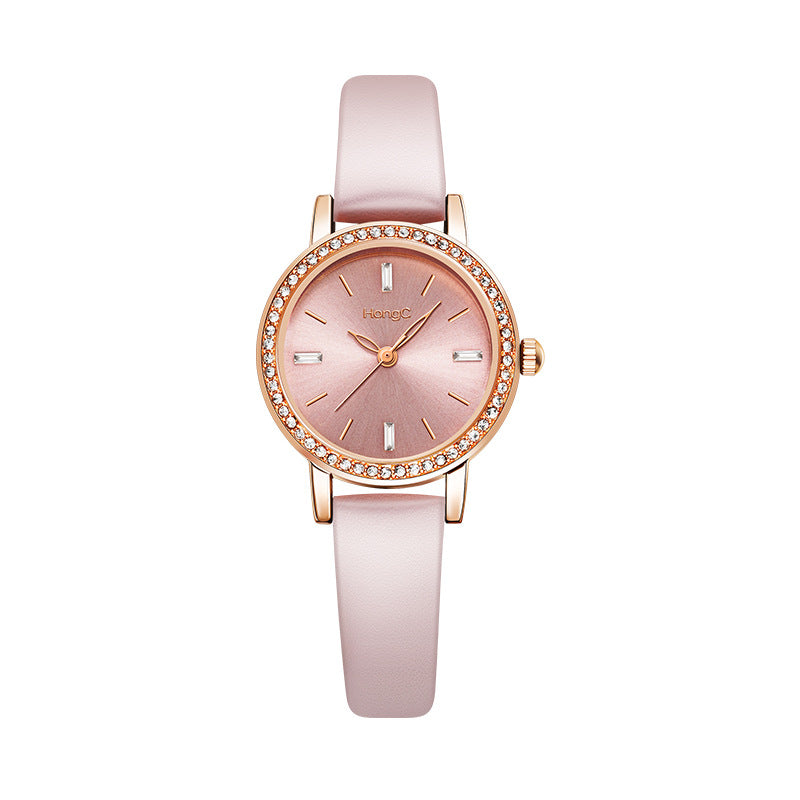 Orologio da donna con cristalli al quarzo