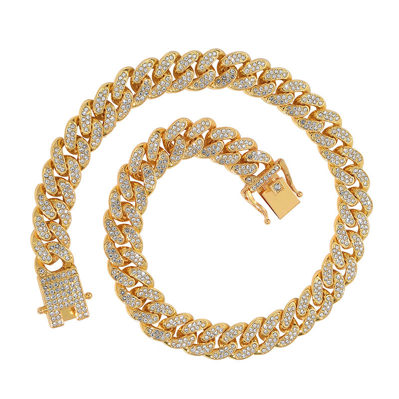 Collana hip hop da uomo