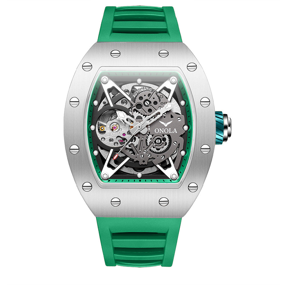 Orologio silicone automatico da uomo