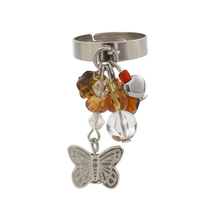 Anello Cuore Farfalla