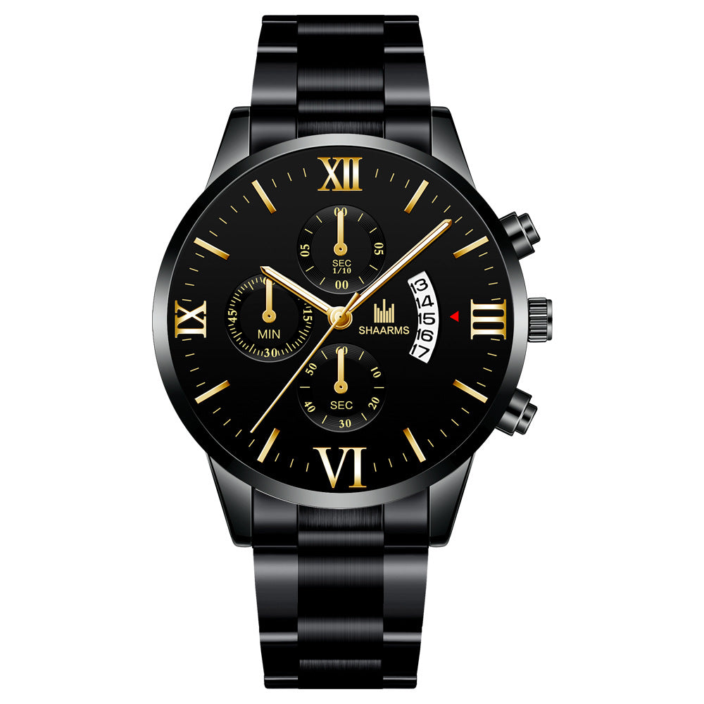 Orologio uomo acciaio business