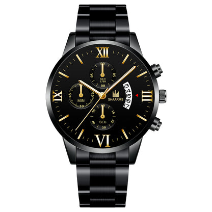 Orologio uomo acciaio business