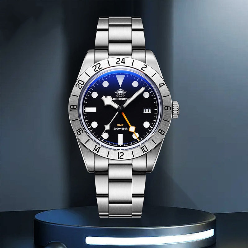 Orologio da uomo impermeabile luminescente