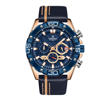 Orologio uomo luminoso con lancette