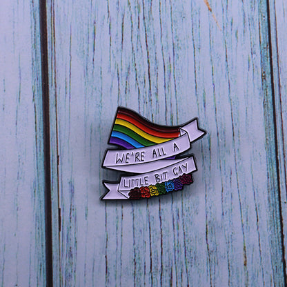 Spilla arcobaleno orgoglio