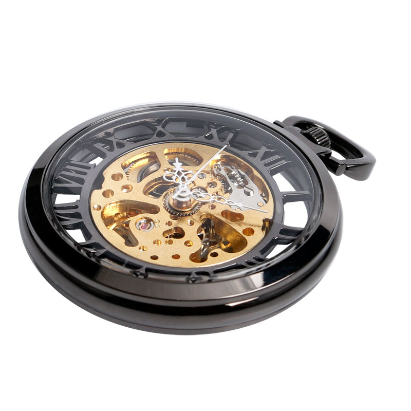 Orologio da tasca meccanico a cifre romane