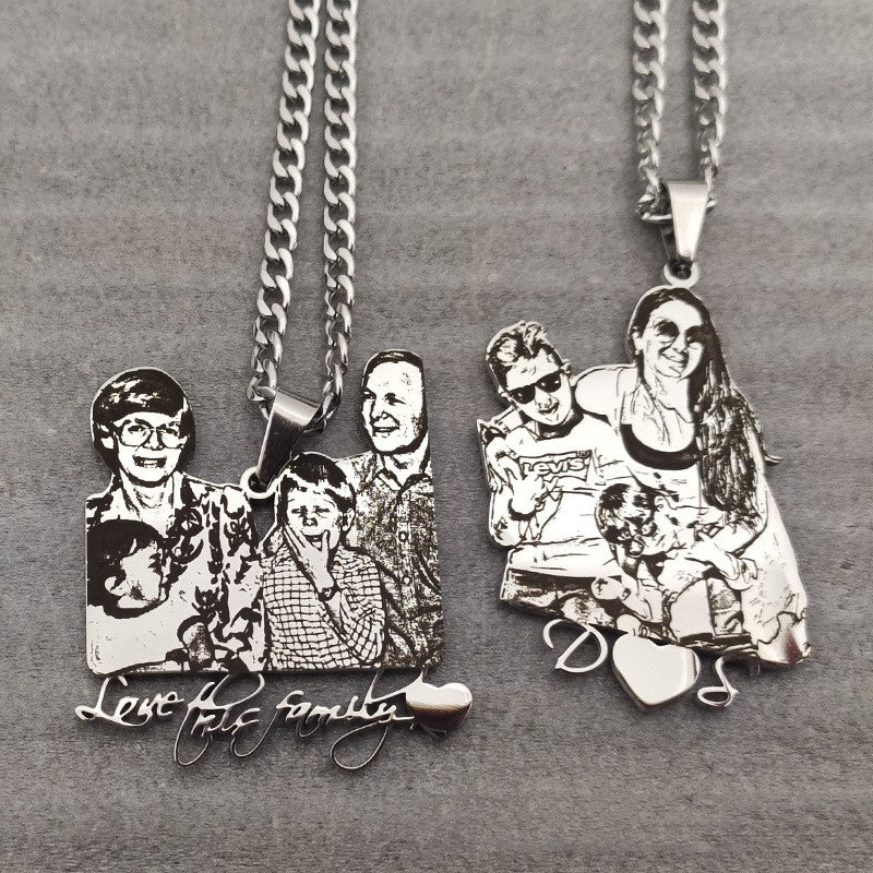 Collana con pendente personalizzabile