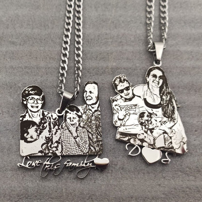 Collana con pendente personalizzabile