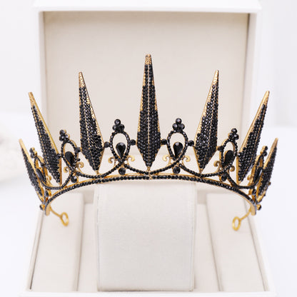 Corona Barocca da Sposa Nera
