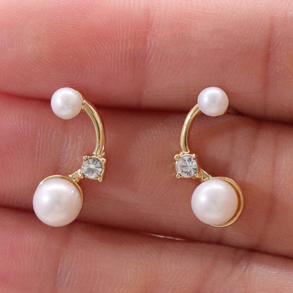 Anello perla d'acqua dolce set