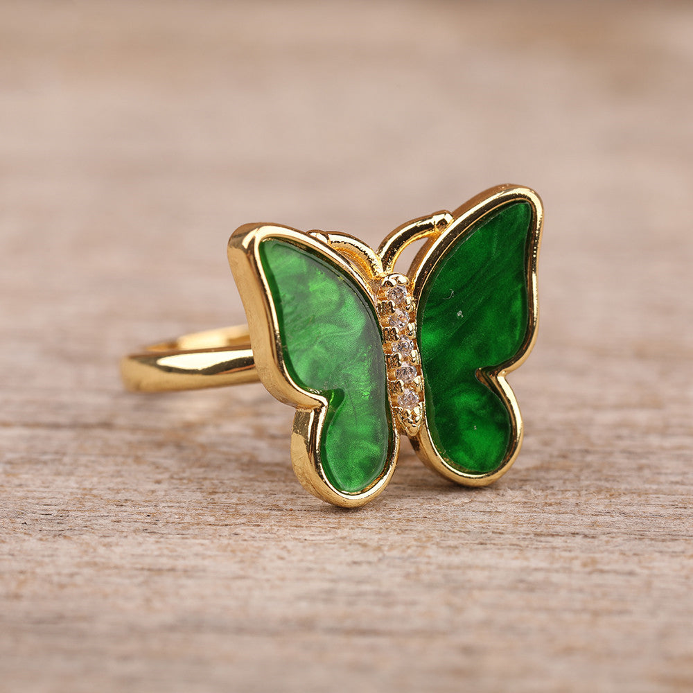 Anello farfalla ruotabile