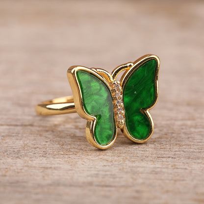 Anello farfalla ruotabile