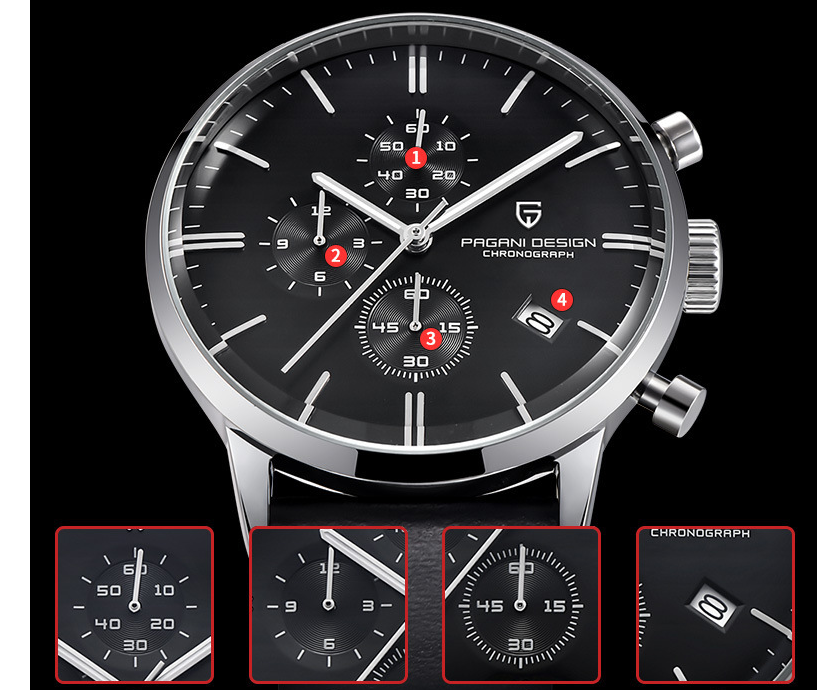 Orologio al quarzo calendario
