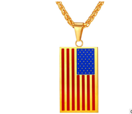 Collana Bandiera Acciaio